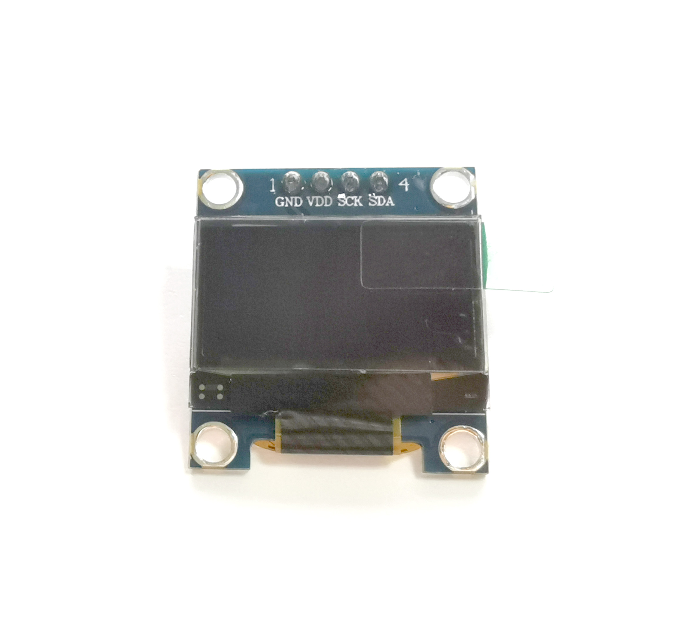 0.96 Inch PMOLED lcd Module for Massage Gun and Electronic Scale, 128x64 Pixel SSD1315 IIC Interface