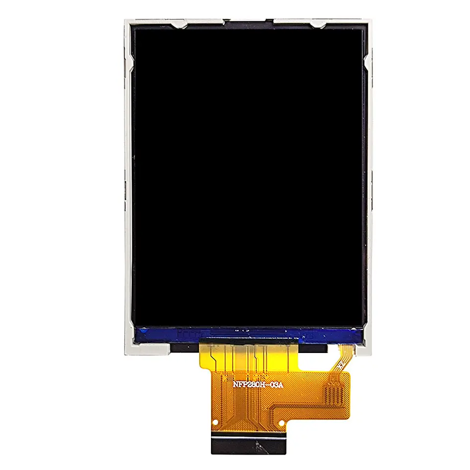 2.8 inch 240*320 pixel TFT LCD Display with MCU16 Interface 30 Pin 7789V Driver IC LCD Display