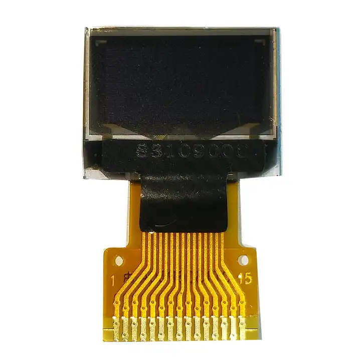 0.49 Inch PMOLED Display Module for Measuring Equipment, 64*32 Pixel SSD1315 Driver Ic White Color  IIC Interface 14 pin COG Package 